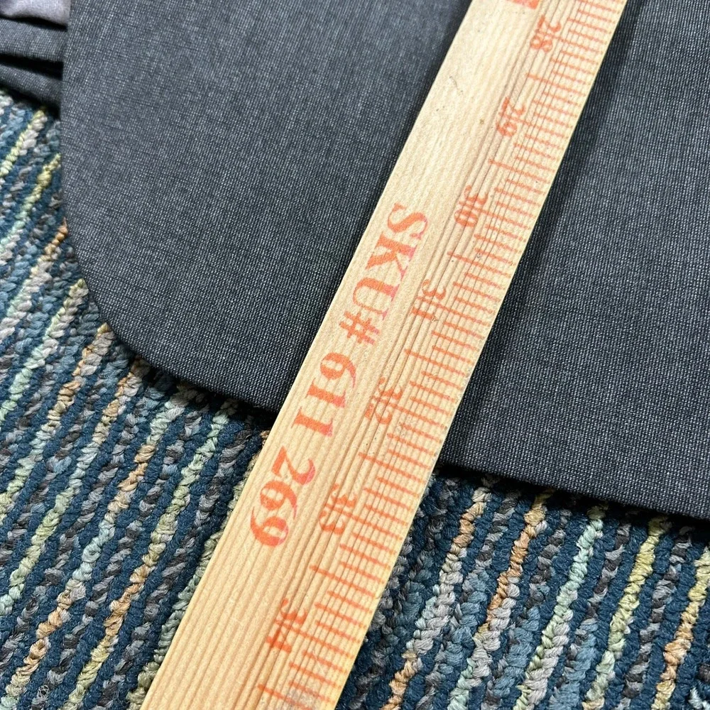 Saddlebred Blazer 48R Grey Motion Stretch Two Button Sport Coat Mens